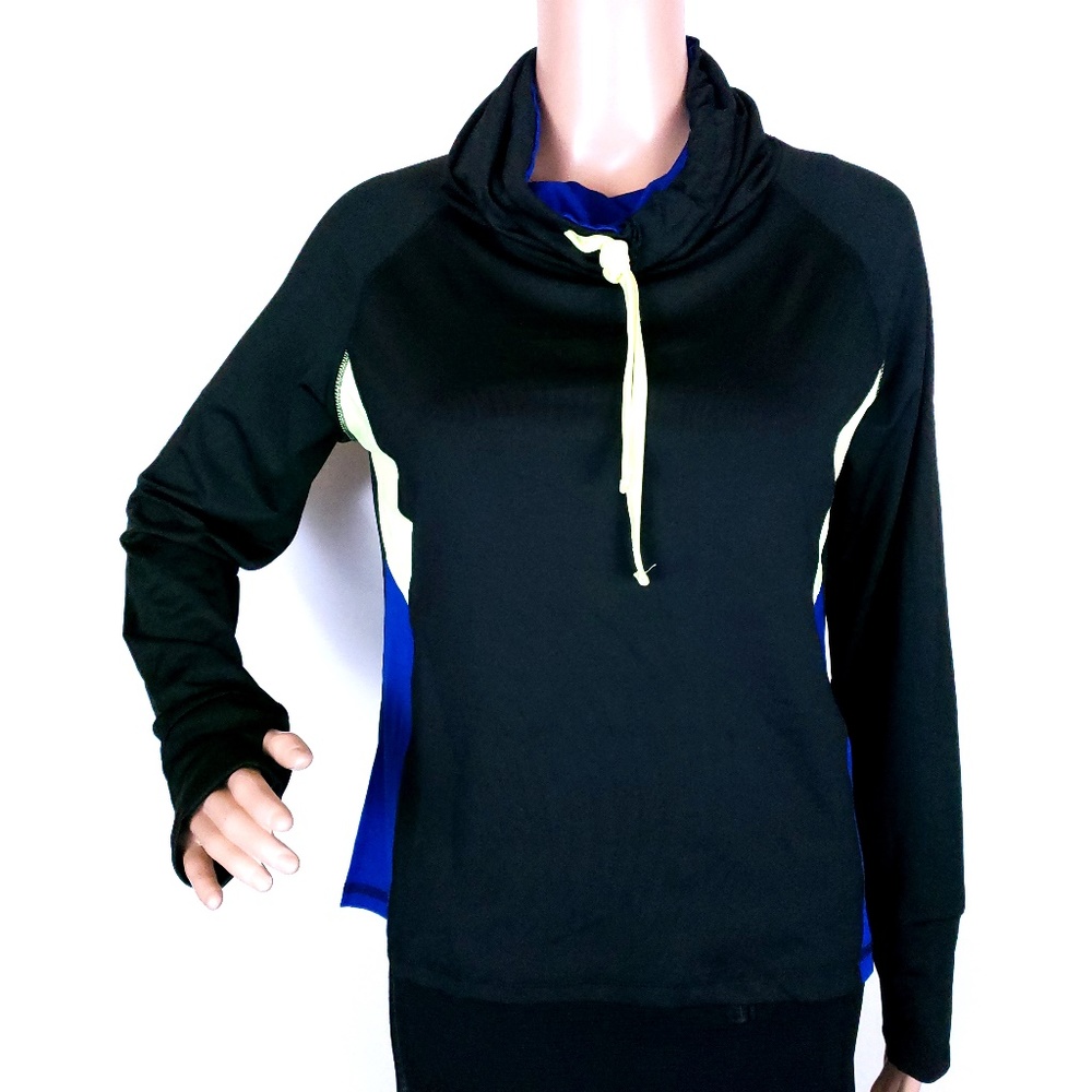 Body Instinct Women Sweatshirt Cowl Neck Size S/M/L - NWOT